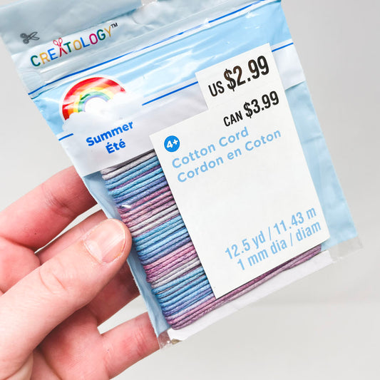 Creatology Cotton Cord 1mm diam (1)