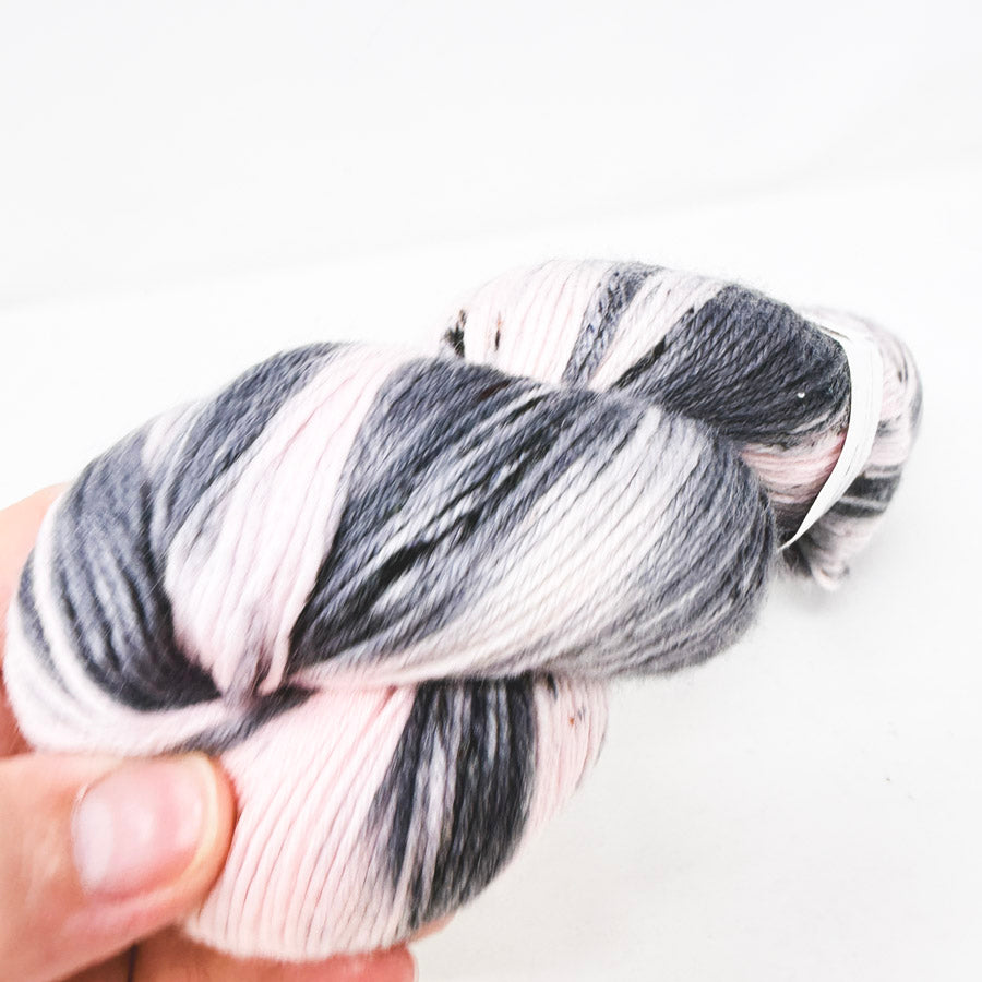 The Lemonade Shop Yarn – Cashmere Lux Sock – I Love My Dog