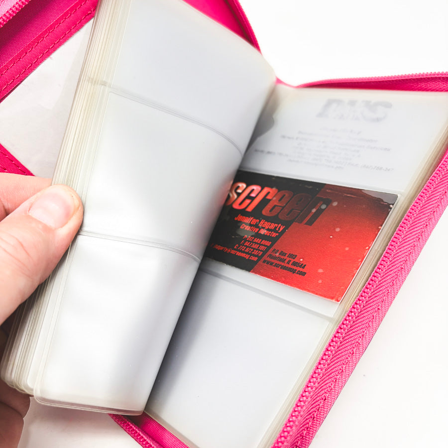 Business Card Holders to Repurpose (damaged)