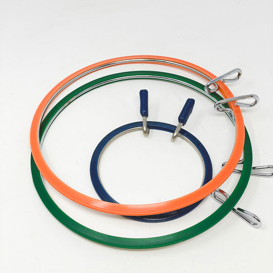 Metal and Plastic Quick Release Embroidery Hoop - Assorted Sizes