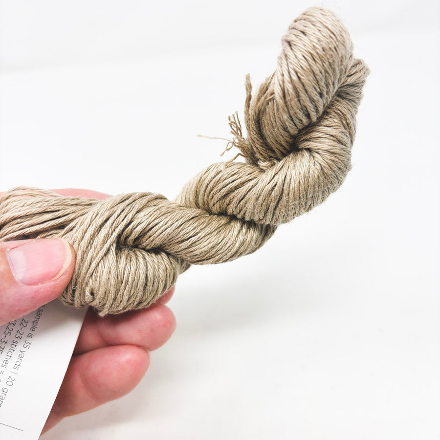 Purl Soho Blackbird Linen Yarn Sample