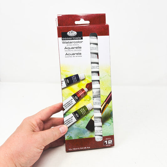 Royal & Langnickel Essentials Watercolor Paint - 12pcs