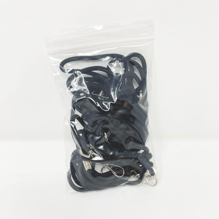 Black Clip Lanyards