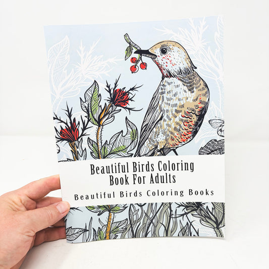 Beautiful Birds Coloring Book