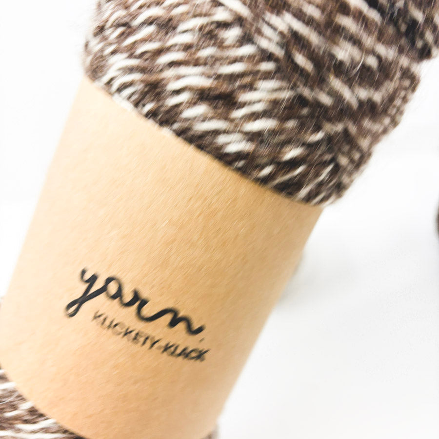 Neutral Wool/Wool Blend Yarn - No Label (1)