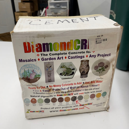 Box of DiamondCRETE - Earth Brown