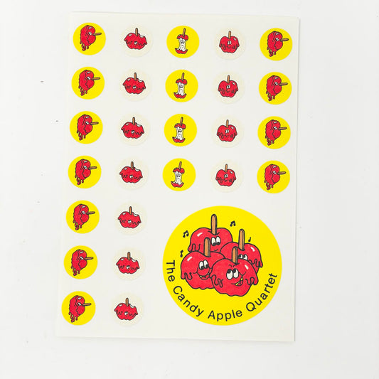 Candy Apple - CTP Scratch & Sniff Mini Maxi - Full Sheet of Vintage Stickers (1)