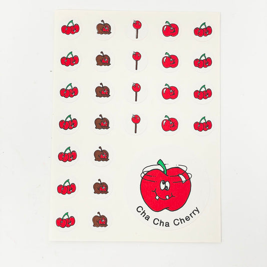 Cha Cha Cherry - CTP Scratch & Sniff Mini Maxi - Full Sheet of Vintage Stickers (1)