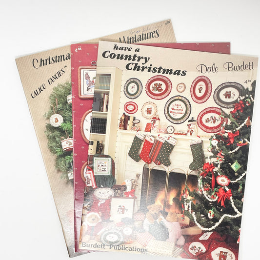 Vintage Cross Stitch Pattern - 1980s - Dale Burdett Christmas Bundle (3)