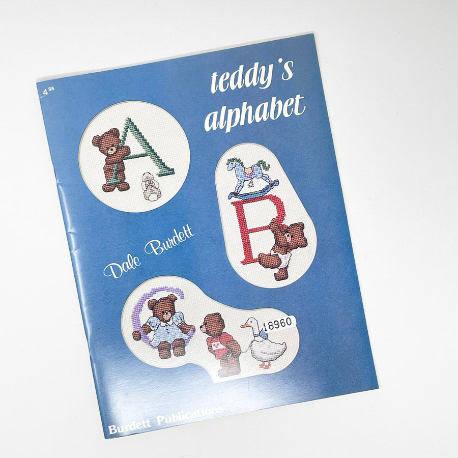 Various Patterns From Dale Burdetts Teddy Series: Pitiful Pals/teddys  Alphabet Counted Cross Stitch Books/a Teddy Bear Christmas 