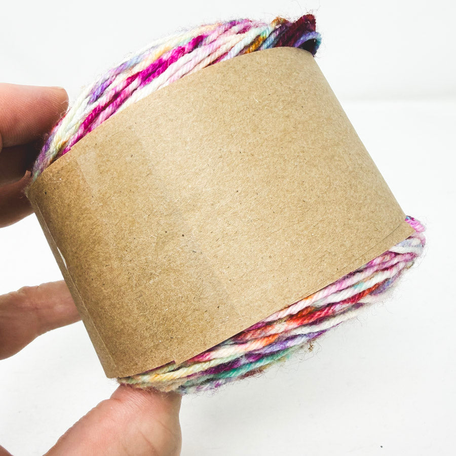 Variegated Wool/Nylon Blend Yarn Cakes (1)