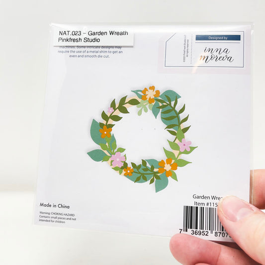 Garden Wreath - Pinkfresh Cutting Die