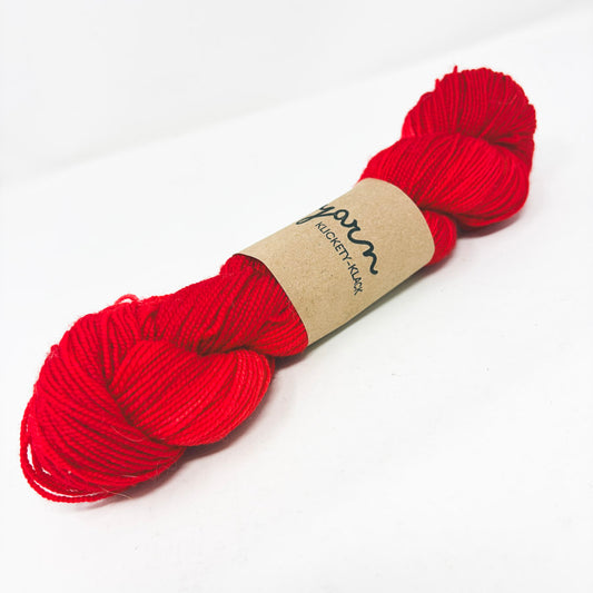 Red Sock Yarn - No Label