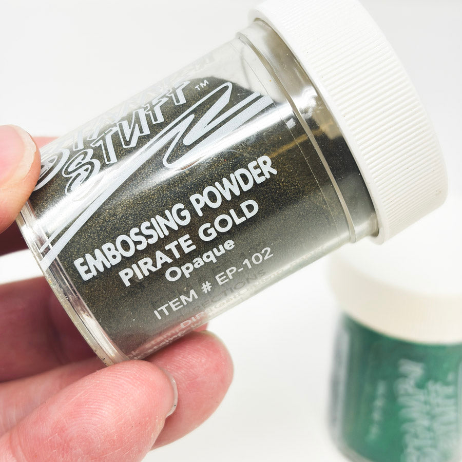 Stamp-n-Stuff Embossing Powder & Tinsel