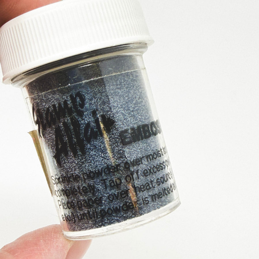 Stamp Affair Silvery Blue Embossing Powder