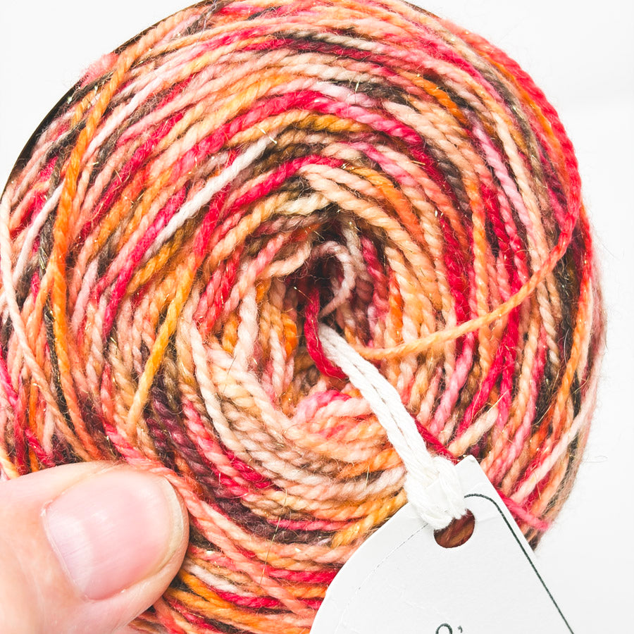 Pax Fibers Sock Weight Yarn - Brandy Old Fashioned