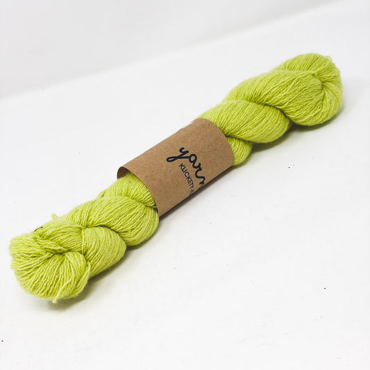 Lime Green Superfine Yarn - No Label