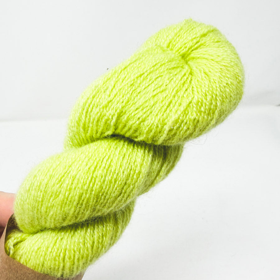 Lime Green Superfine Yarn - No Label