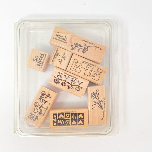 Smorgasborders - Stampin' Up Wood Stamp Set