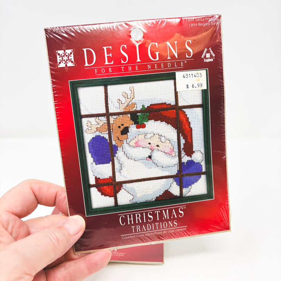 Designs for the Needle Christmas Traditions Needlework Kit