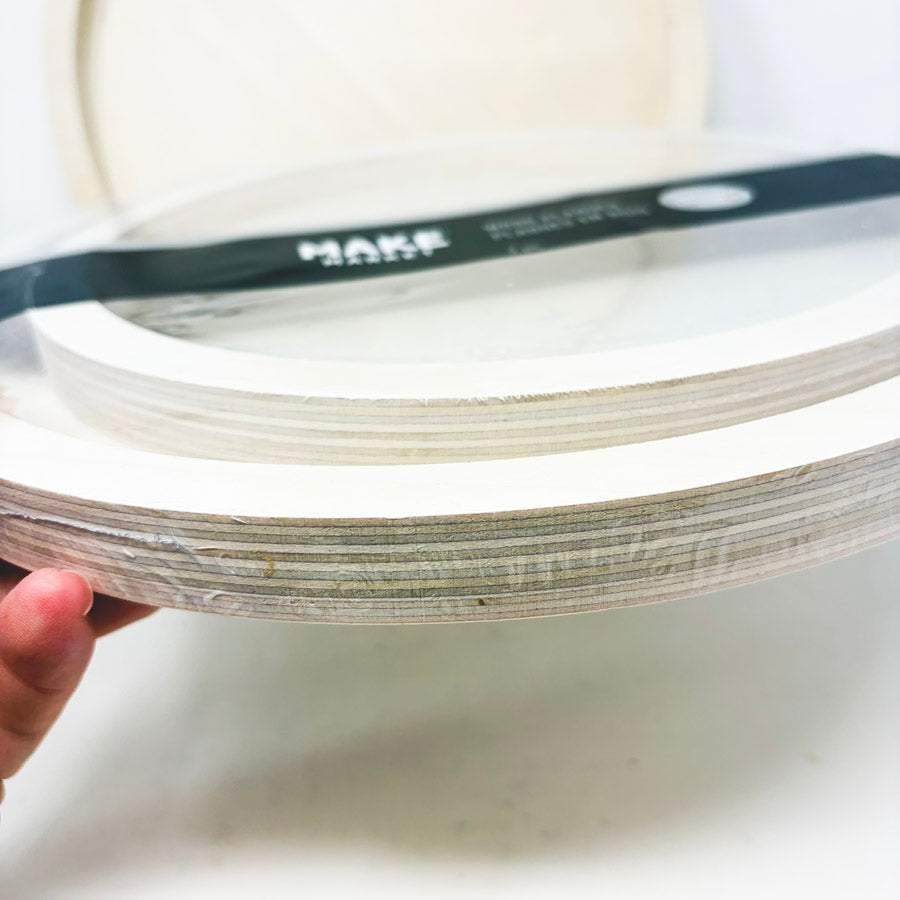 Make Market Round Wood Trays