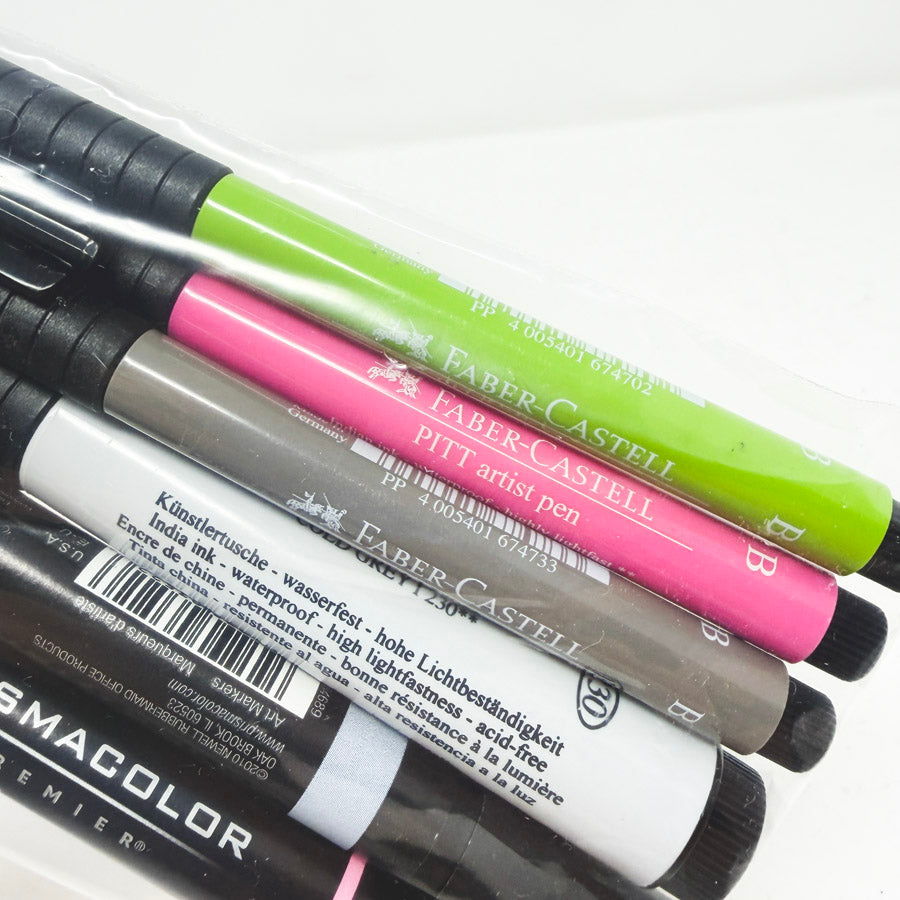 Faber Castell / Prismacolor Marker Bundle (6)