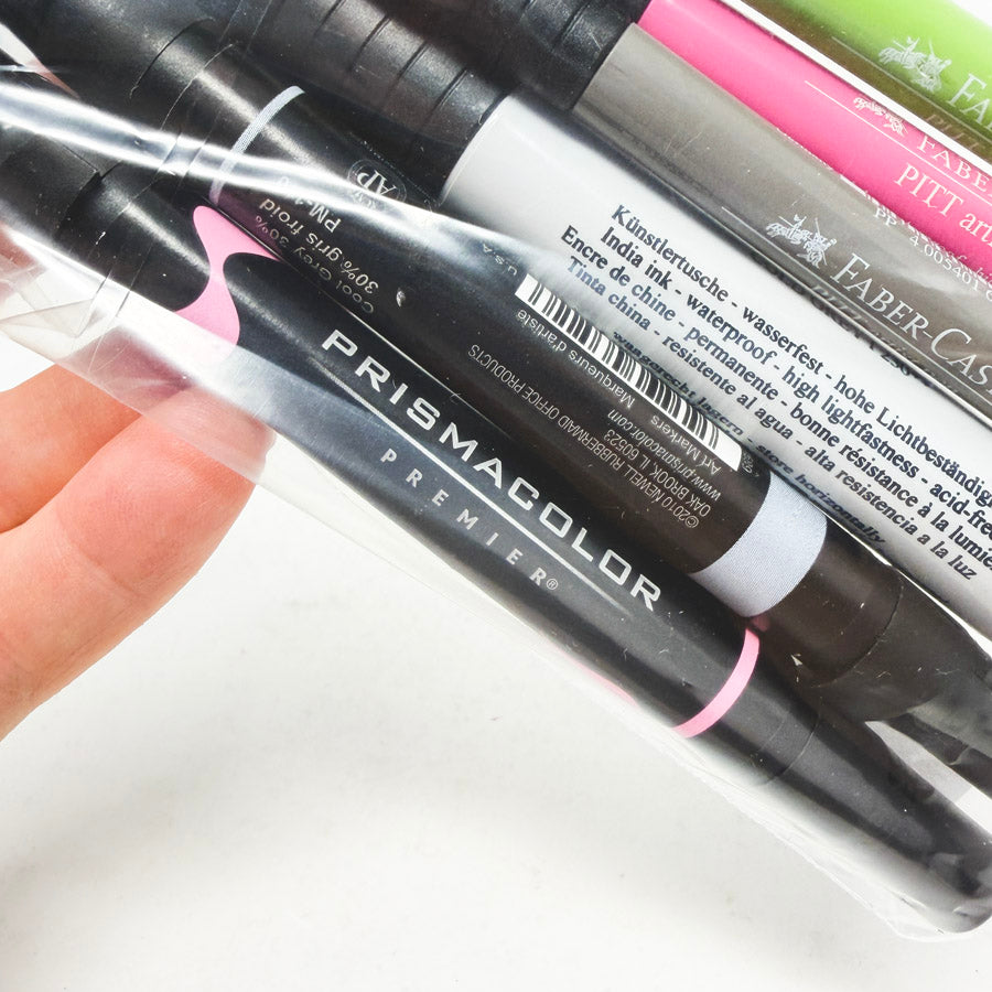 Faber Castell / Prismacolor Marker Bundle (6)