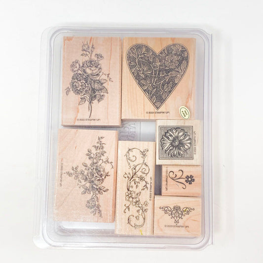 Gentler Times - Stampin' Up Wood Stamp Set
