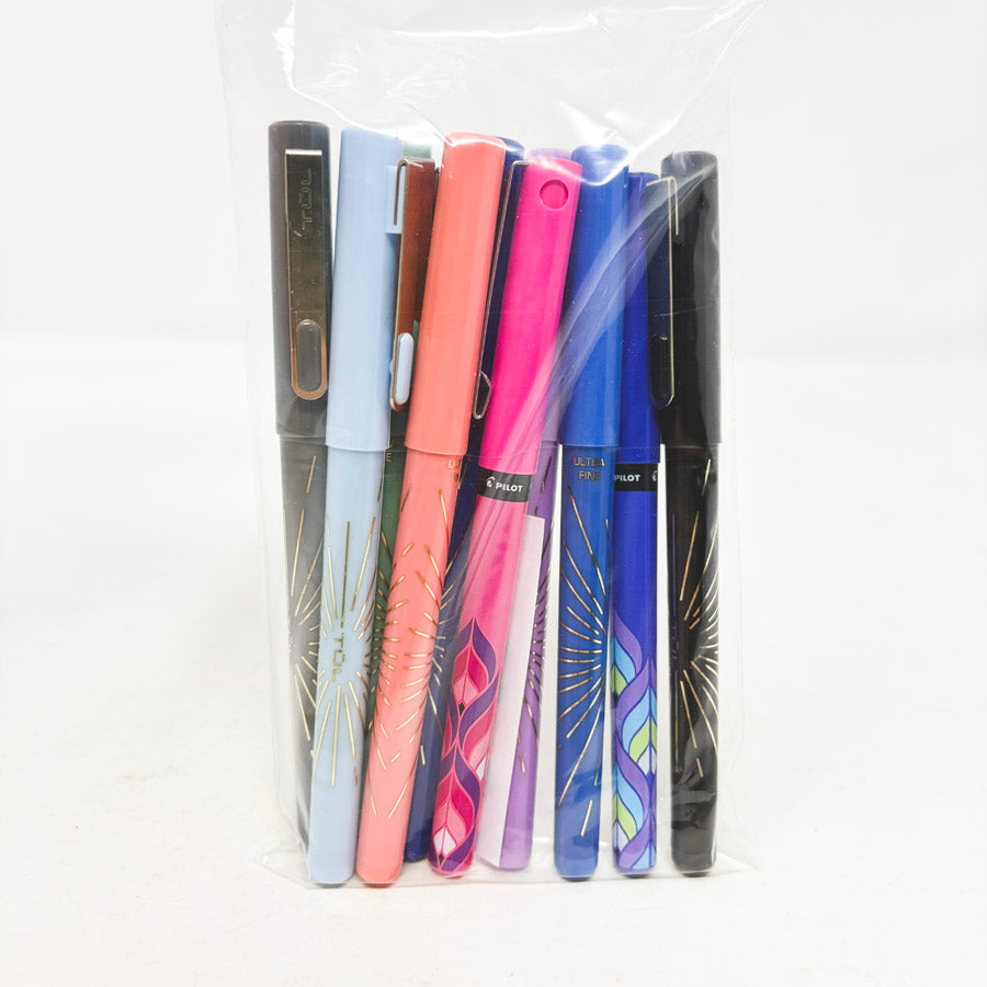 Pilot Precise V5 Deco Collection Rolling Ball Stick Pens