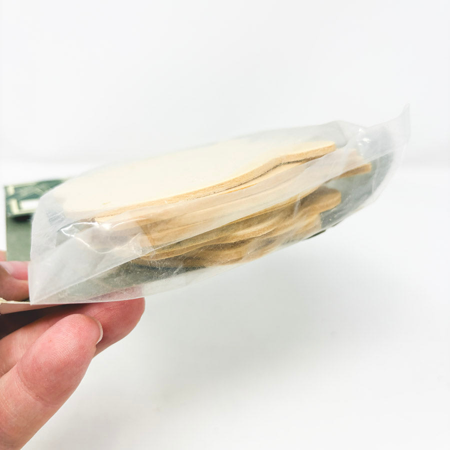 Pack of 3" Wood Apples