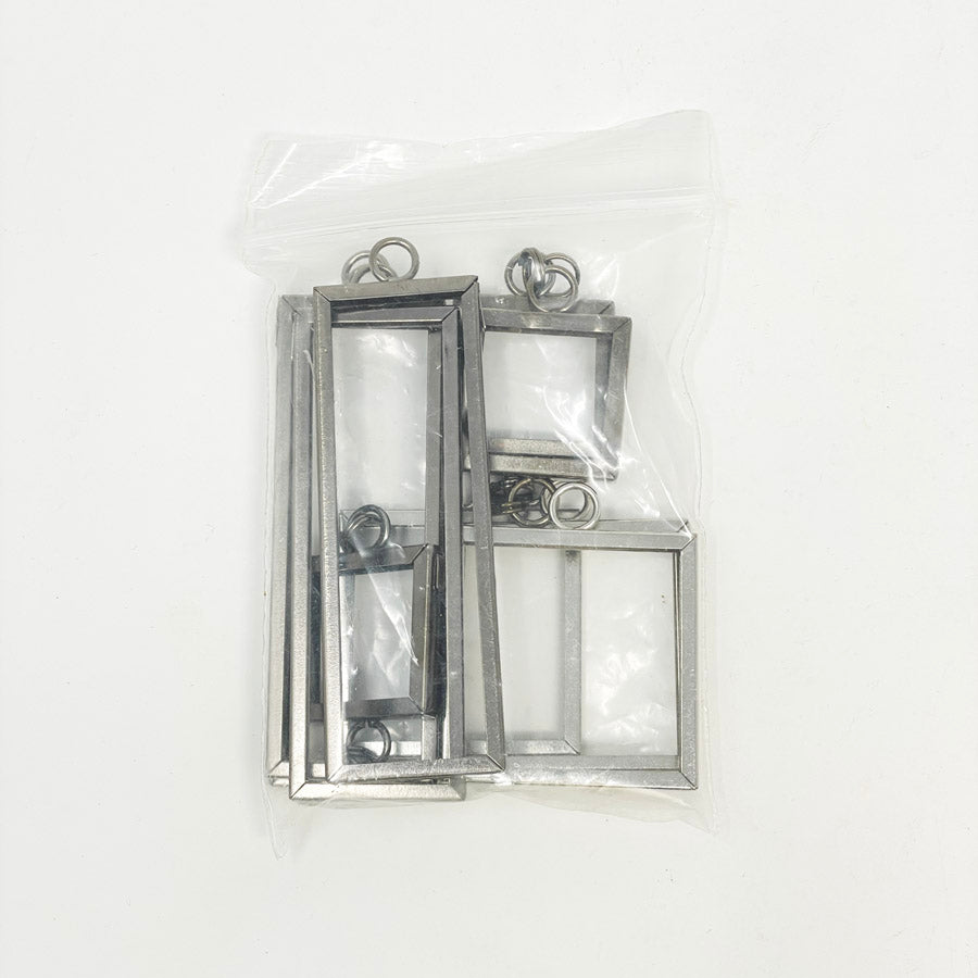 Small Metal Frame/Charm Bundle