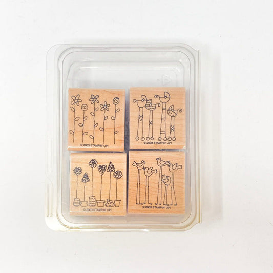 Simple Somethings - Stampin' Up Wood Stamp Set