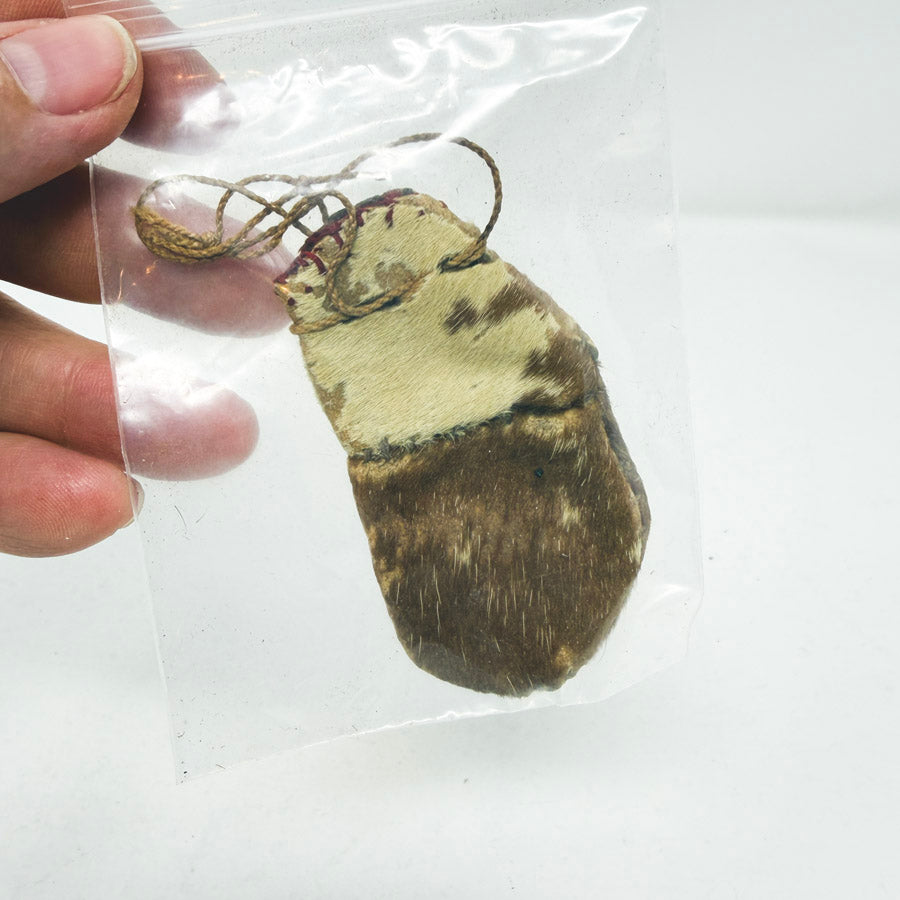 Rustic Animal Hide Pouch