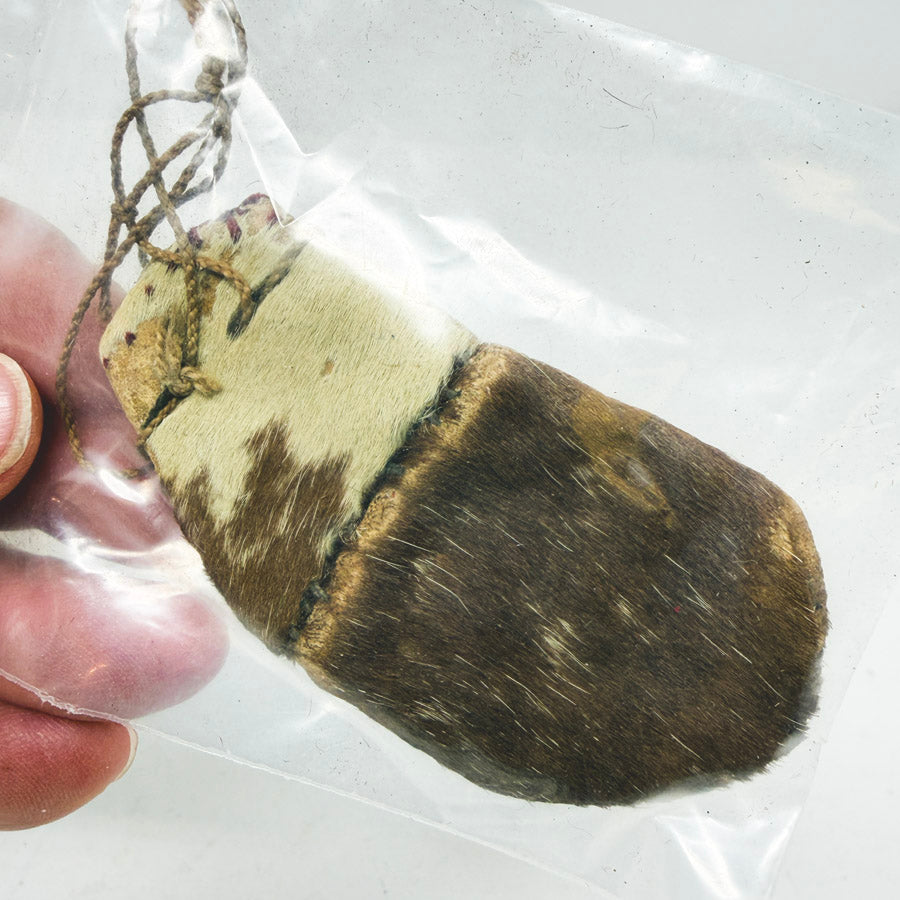 Rustic Animal Hide Pouch