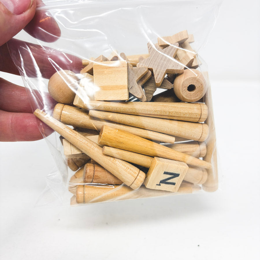 Bundle of Assorted Wood Things
