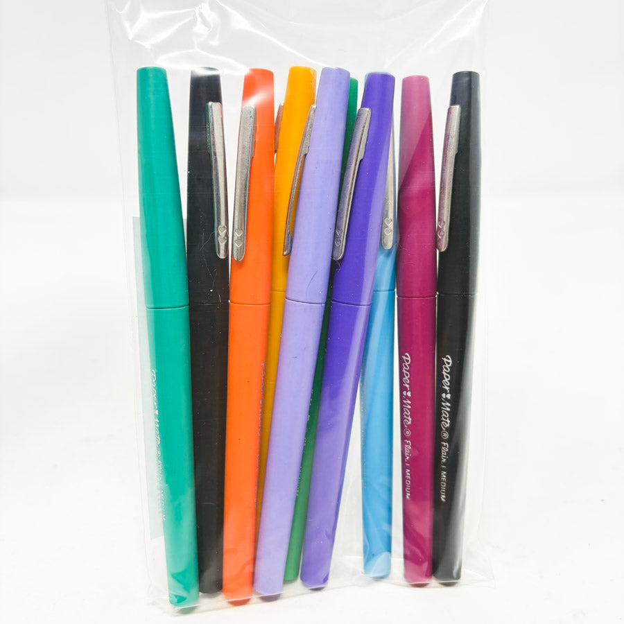 Paper Mate Flair Felt Tip Color Pens (10)