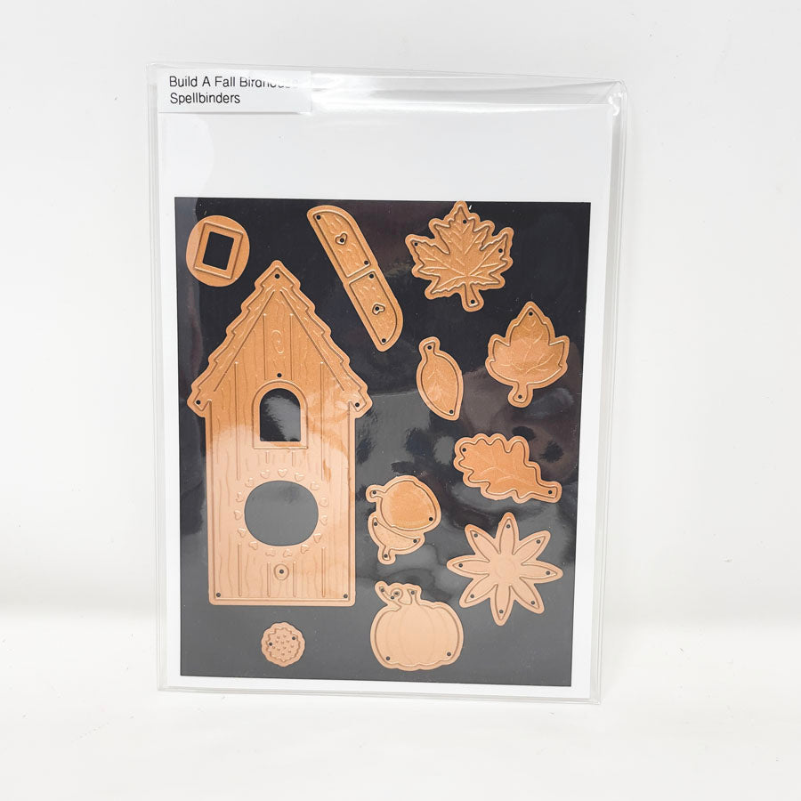 Build a Fall Birdhouse - Spellbinders Cutting Die