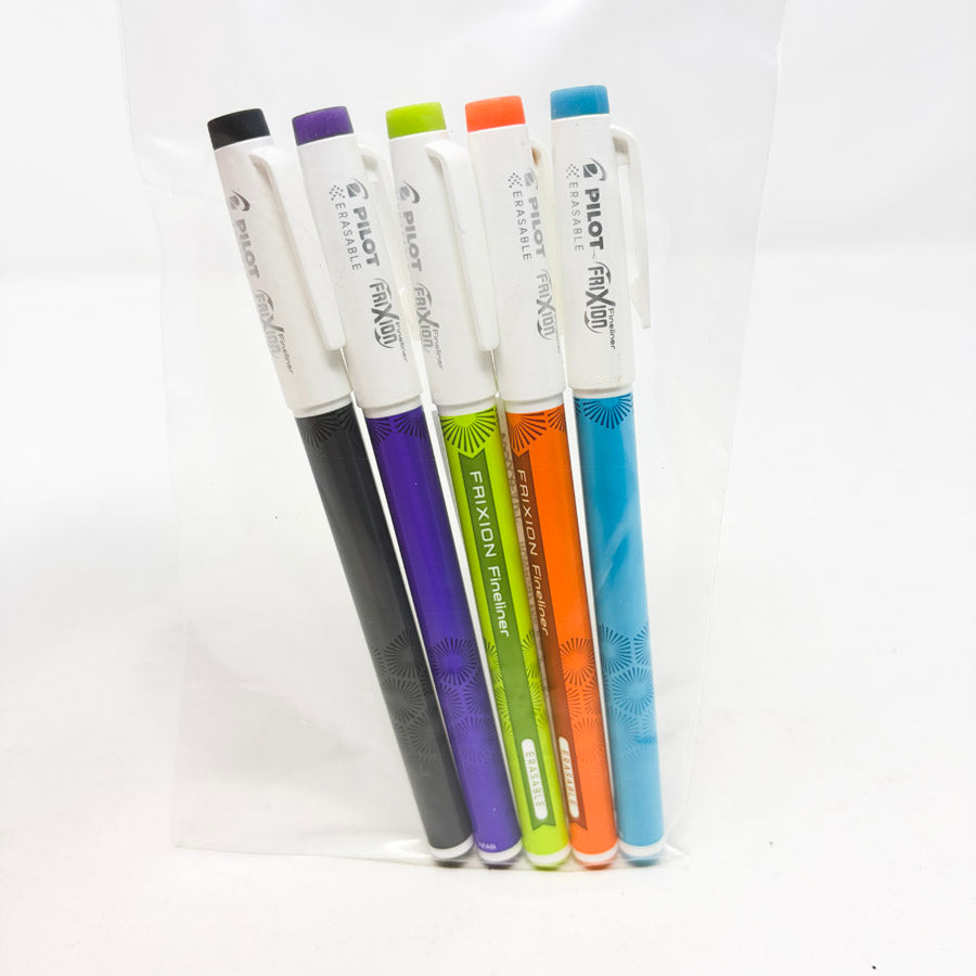 Pilot FriXion Fineliner Erasable Markers (5)