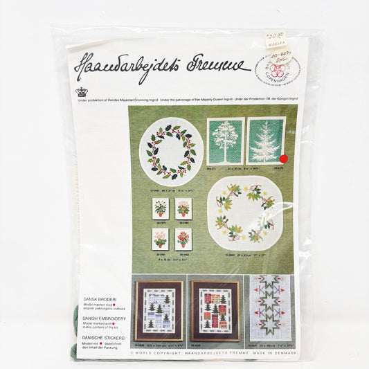 Haandarbejdets Fremme- Julesne Cross Stitch Kit