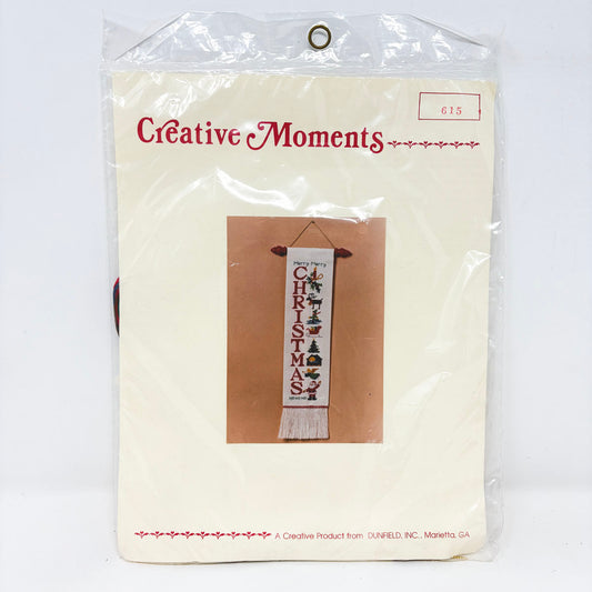 Creative Moments-Merry Merry Christmas Cross Stitch Kit