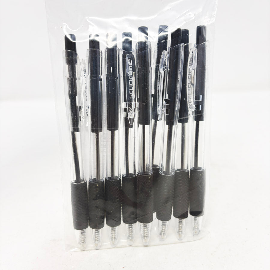 Inc. ClipClicks Retractable Ballpoint Pens (9)