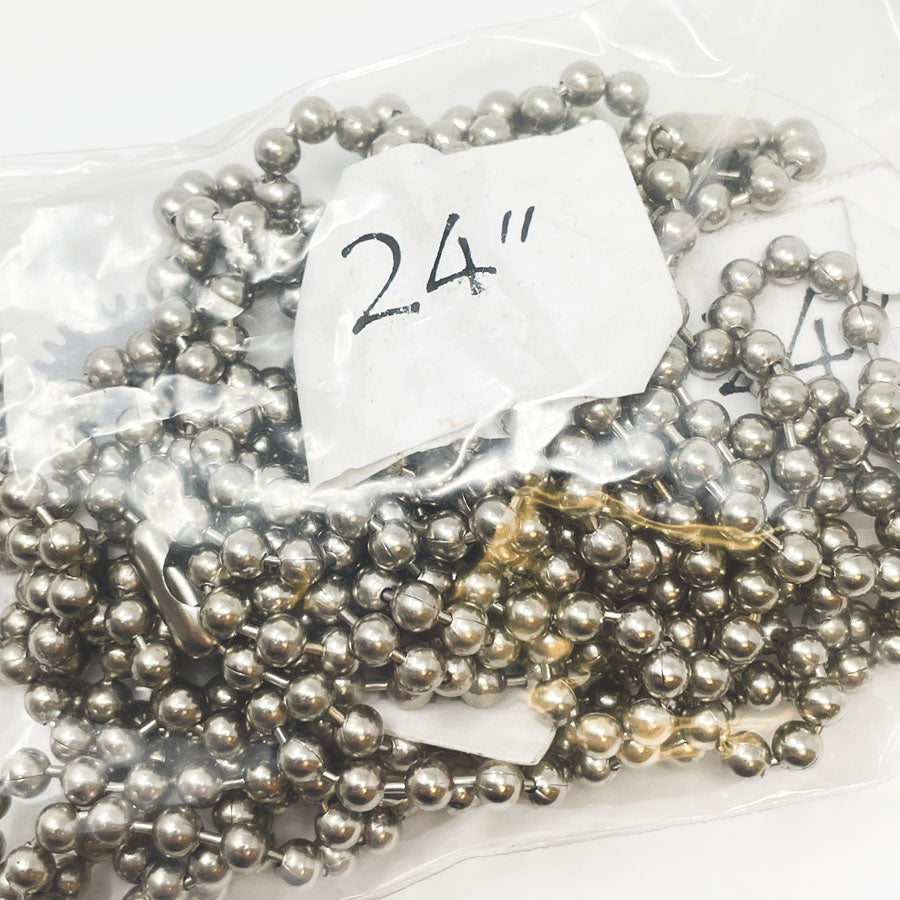 Bundle of 24" Ball Chains