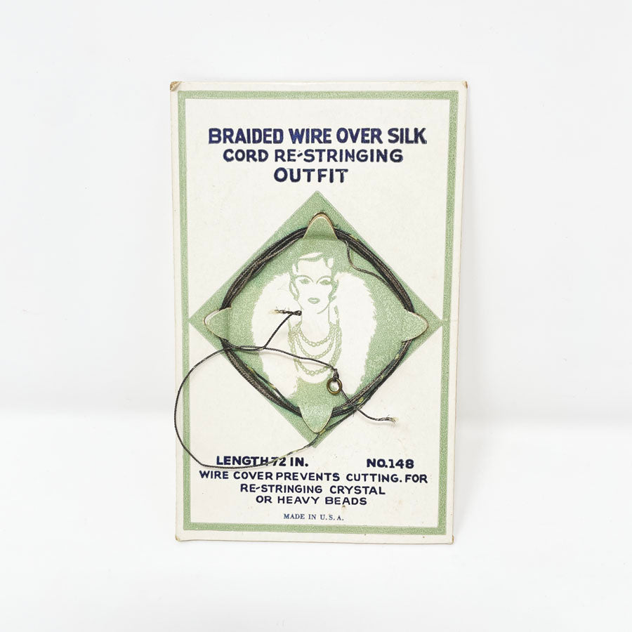 Braided Wire Over Silk