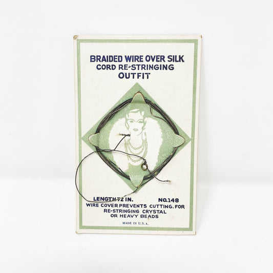 Braided Wire Over Silk