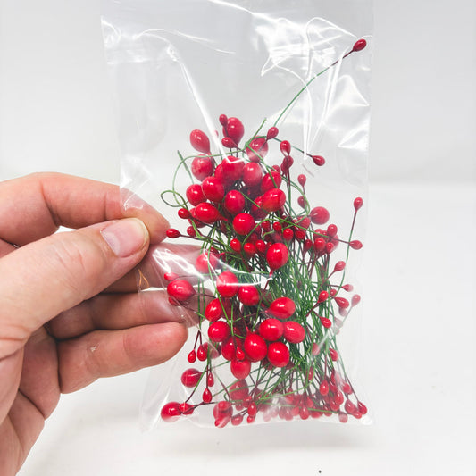 Assorted Red Berry Ties
