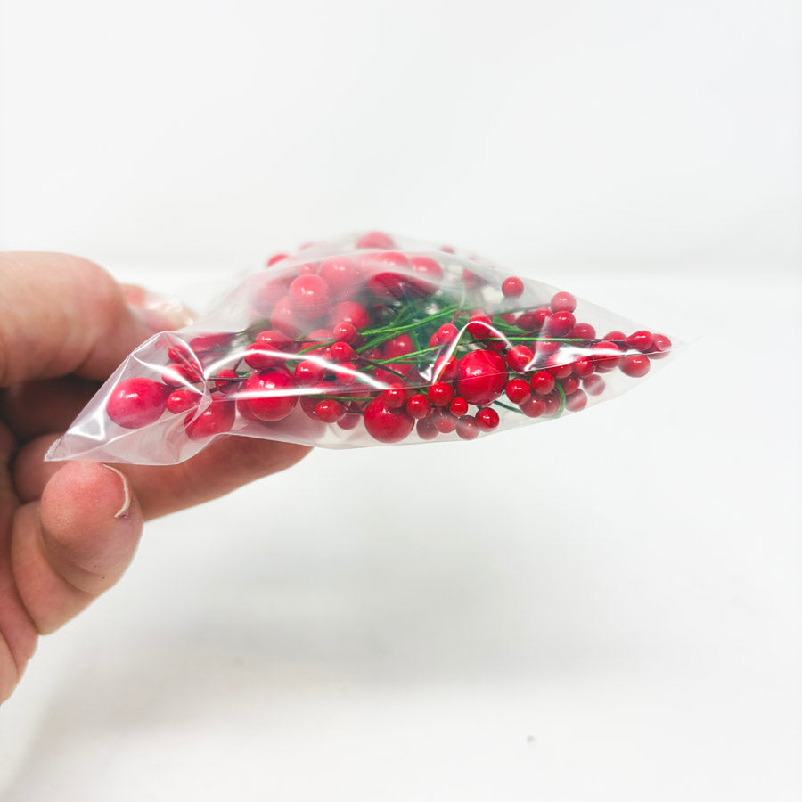 Assorted Red Berry Ties