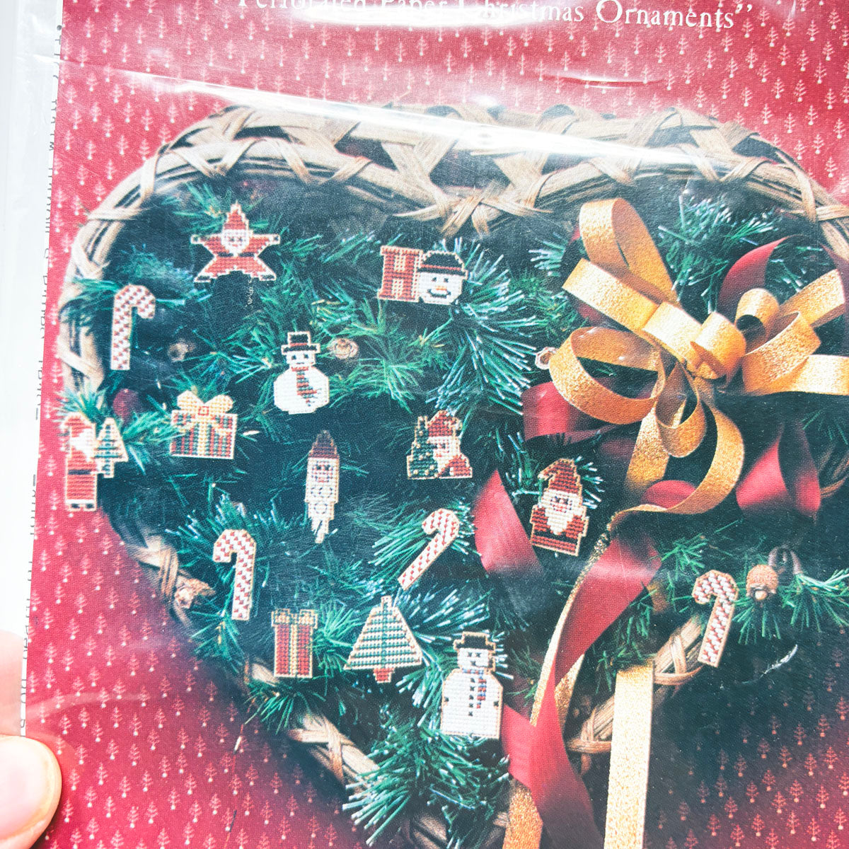 Homespun Elegance LTD.- Paper Making Perforated Paper Christmas Ornaments