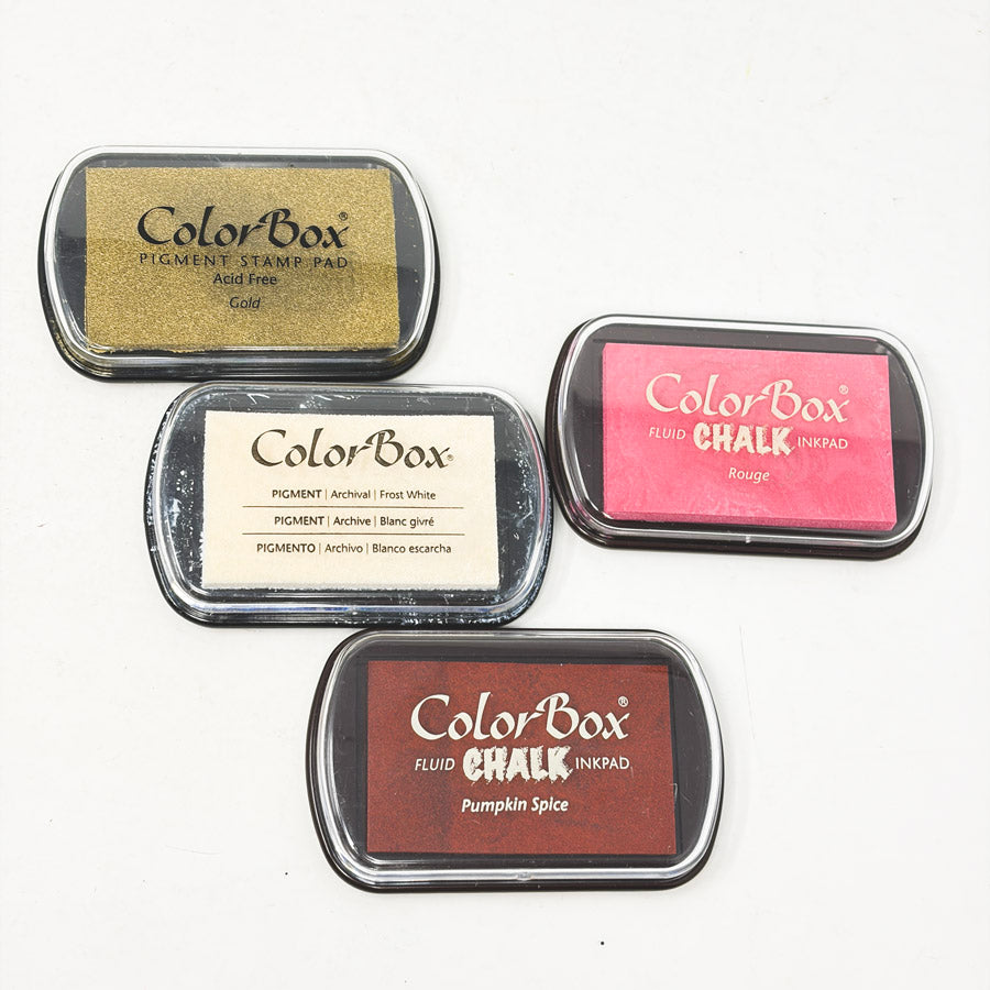 Color Box Ink Pads – Pigment or Chalk