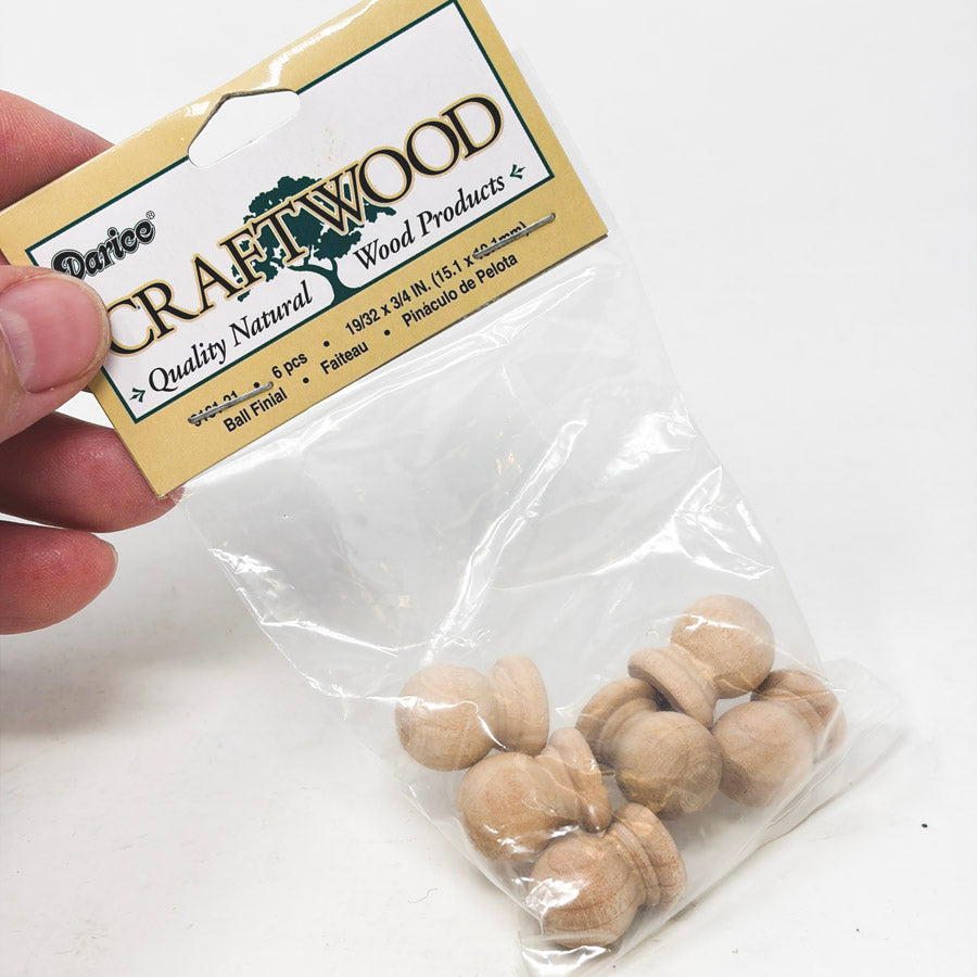 Craftswood Six Ball Finials