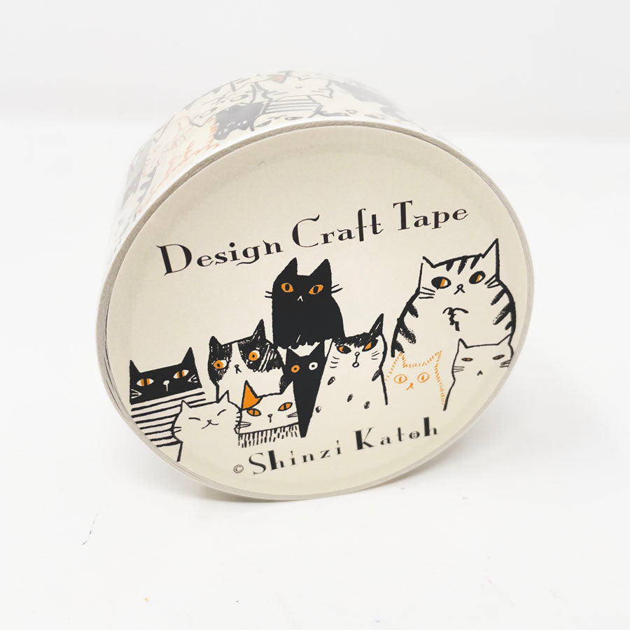 NEW // Design Craft Many Cat Tape by Shinzi Katoh